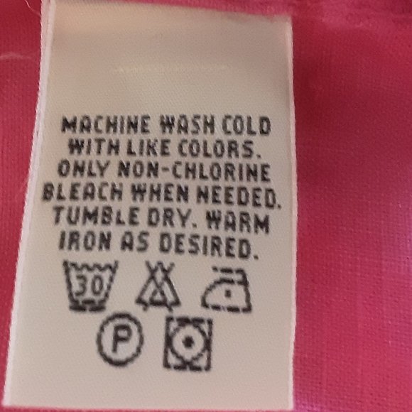 Eddie Bauer 100% Linen Pink Sleeveless Collared Button Up Shirt Size XS - Picture 11 of 11